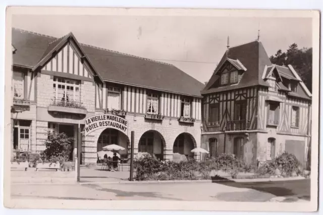 Orne 61- Carte Postale Ancienne Tesse La Madeleine Hotel Restaurant