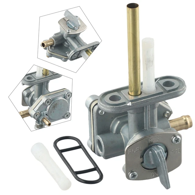 Robinet à Essence (Petcock) Pour Piaggio Liberty 125/50, Vespa ET4, GT, GTS, LX, Primavera, Etc. - Remplacement Métal/plastique - 5