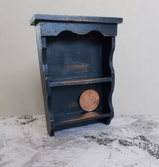 1/12th Scale Dollshouse Miniature Shelf Unit, Witch, Haunted House