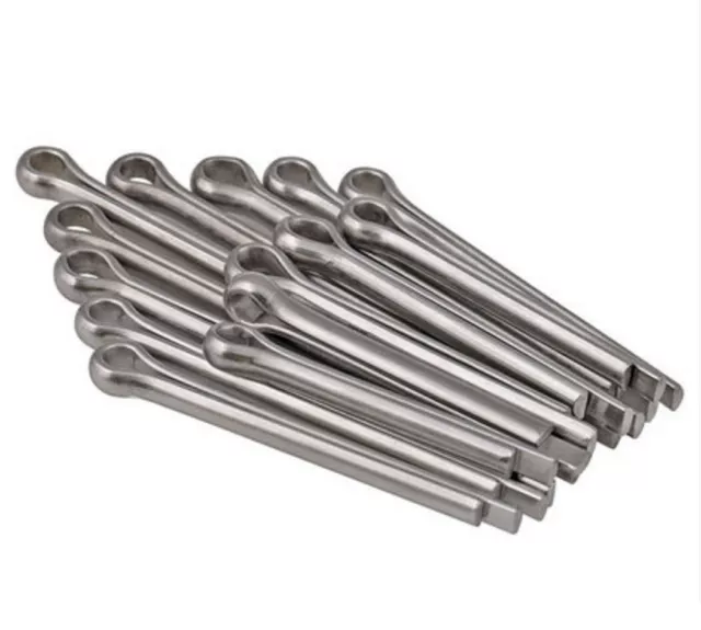 M1,1.5,2,3,4mm A2 Stainless Cotter Pin Split Pins for Clevis Pin holes Lock