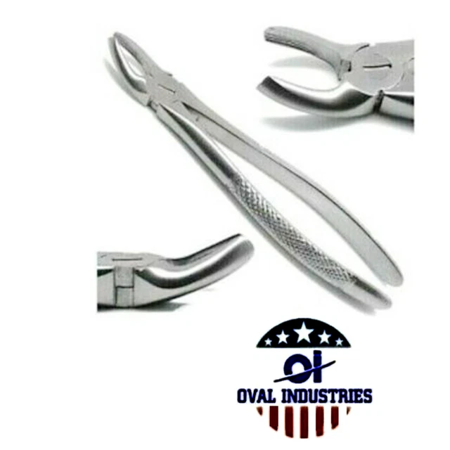 2XDENTAL MEAD FORCEPS MD2 Molar Tooth Extracting Surgical Extraction