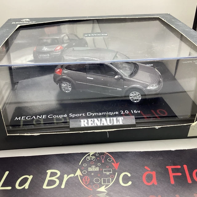 Mondo Motors 1:43 Renault Megane Coupé – Modello Auto Pressofuso Giallo – Giocattolo Per Bambini 3+