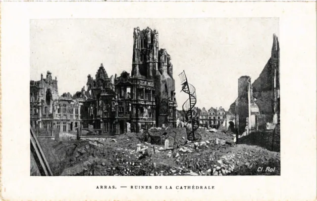 CPA Militaire, Arras - Ruines de la Cathedrale (277939)