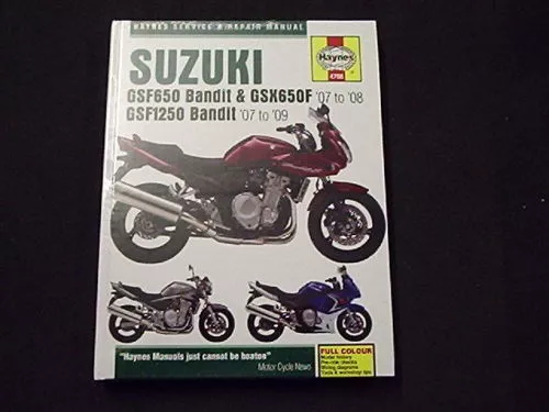 Suzuki Gsf 650 1250 Bandit Gsx650F Haynes Manual