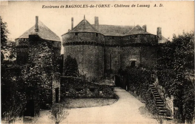 CPA AK Env. de BAGNOLES-de-l'ORNE - Chateau de Lassay (435165)