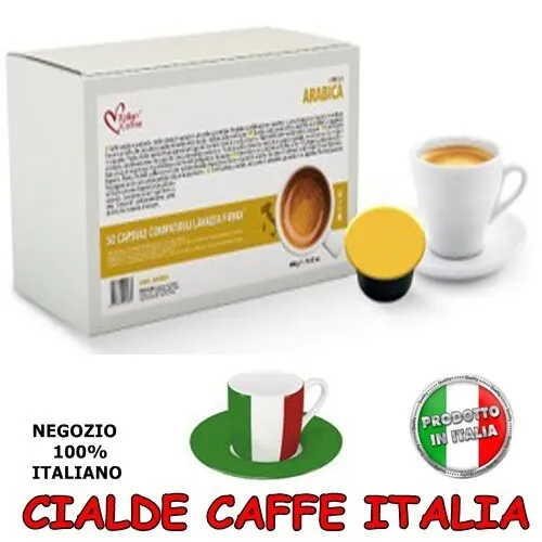200 Capsule Caffè Puro Arabica Napoli Compatibili Lavazza Firma