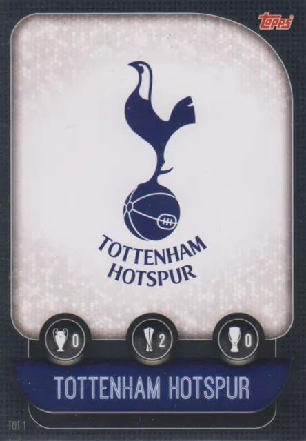 Topps Champions League 19 20 2019 2020 TOT1  Tottenham Hotspur Club Badge