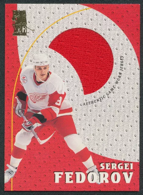 1998-99 Sergei Federov Game Used Detroit Red Wings Jersey., Lot #82449