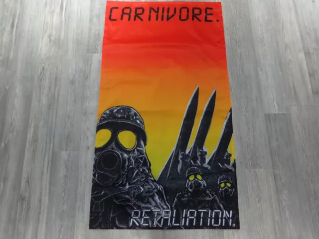 Carnivore Flag Flagge Poster Thrash Metal Exodus Type O Negative