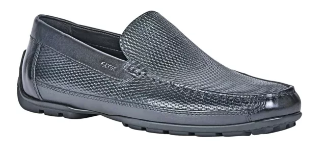 Geox U Moner A Hombre Derby Mocasines Zapatos de Vestir Moccasin Oferta