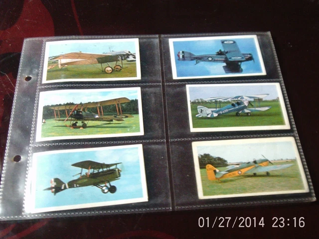 doncella cigarette cards DONCELLA CIGARETTE CARDS golden age of flying lot 1 numbers 2, 4, 5, 6, 13,  17 £1.17