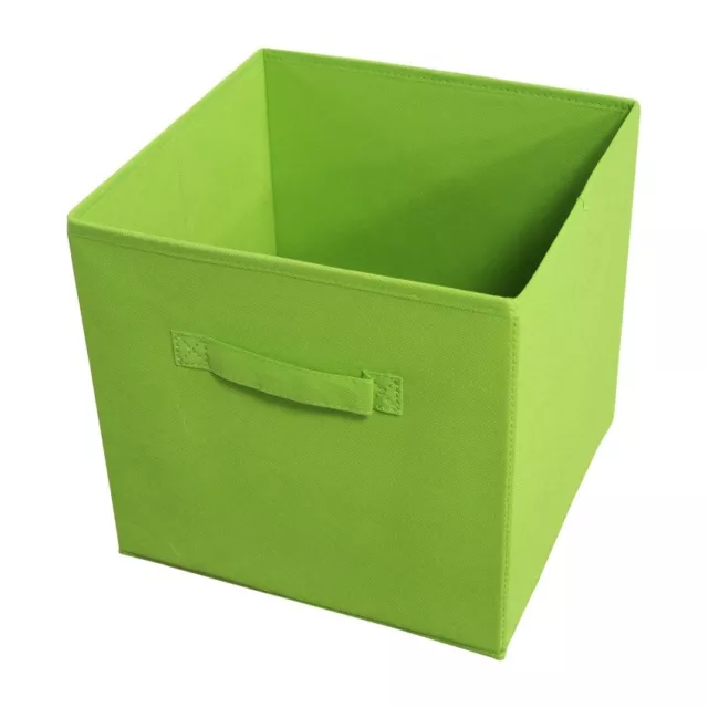 Collapsible Storage Bins - Green - 4 Bins Per Pack