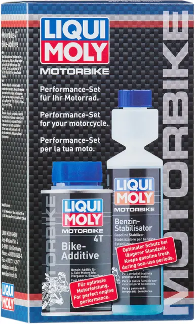 Liqui Moly 3034 Motorbike Performance Set Bike Additif + Stabilisateur Essence