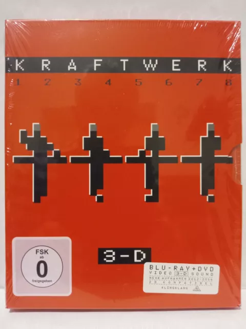 Kraftwerk  -  3D  12345678  -  Blu-ray & DVD   -  Box Set