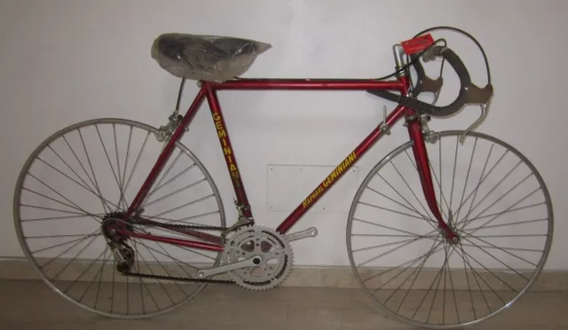 Bici Bicicletta Raphael Geminiani Da Corsa Vintage Rossa Eroica Epoca