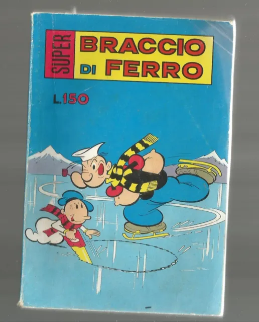 Super Braccio di ferro n. 75 -gennaio  1972 -Ed. BIANCONI