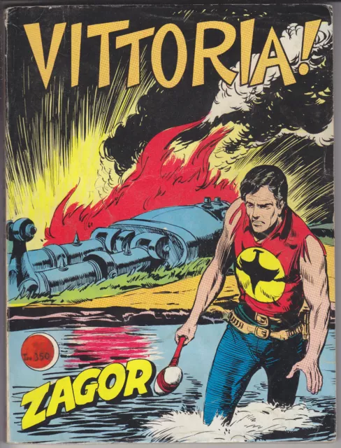 ZAGOR scritta rossa n.  41  da L. 250  - ed. Bonelli  -  ottimo+