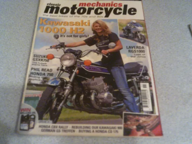 Classic Motorcycle Mechanics Magazine. November 2007 Issue 241. Kawasaki 1000 H2