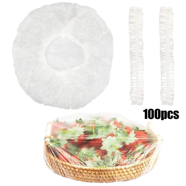 Cubierta transparente desechable a prueba de polvo PE plástico 100x nuevo