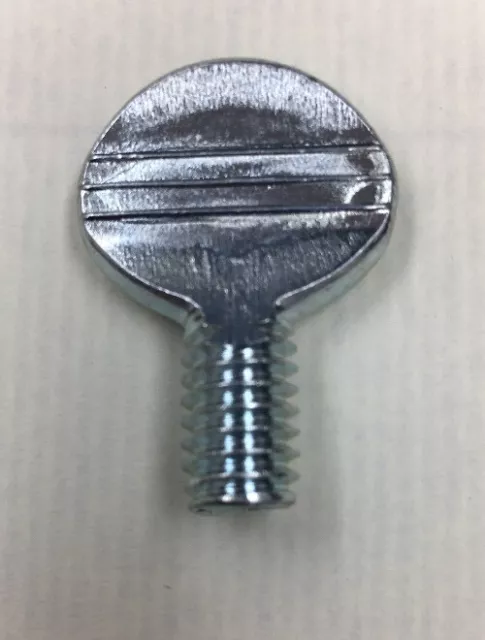 (10) 1/4-20 x 3/8 Thumb Screw Spade Head Steel Zinc Plated 1/4x3/8 Type B USA