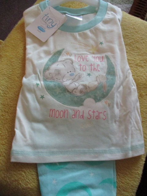 Tatty Teddy Baby Girls Pyjamas Ages 12-18 months- BNWT
