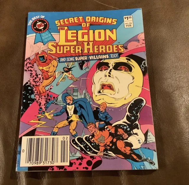 Best Of Dc Blue Ribbon Digest #33, Secret Origins Of Legion Of Superheroes, 1983