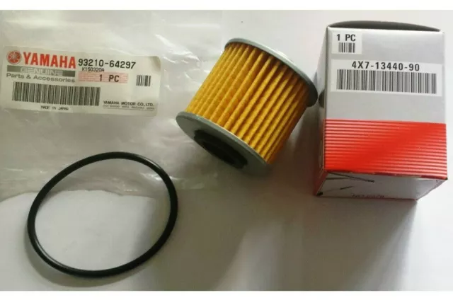 Kit Tagliando Filtro Olio + Oring Guarnizione Originale Yamaha Tdm