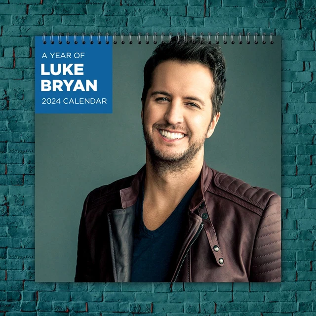 LUKE BRYAN CALENDAR 2025 Luke Bryan 2025 Celebrity Wall Calendar 24.