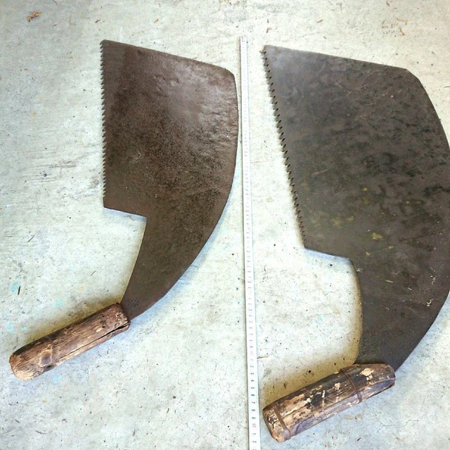 JAPAN TRADITIONAL CARPENTER Tool Iron Maebiki Nokogiri big Saw