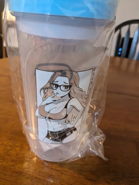 Gamer Supps Waifu Cup S3.2 Surfer Limited Edition Shaker GG LE w/ Sticker  New!