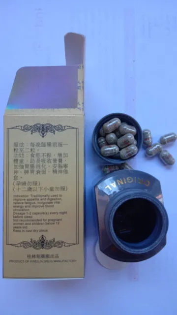2 Boxes ginseng Pill herbal Natural  100% ORIGINAL capsule