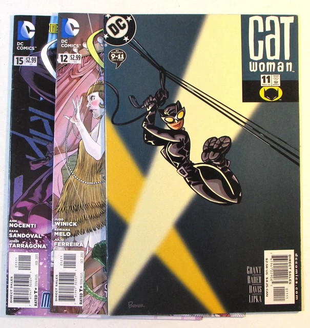 Catwoman Lot of 3 #3rd Series 11,4th 12,15 DC (2002) Comic Books