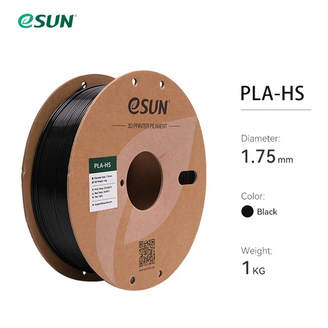 ESUN PLAHS 1KG 1.75mm Filament High Speed Printing PLA 3D Printer