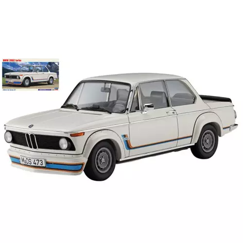 BMW 2002 TURBO KIT 1:24 Hasegawa Kit Auto Die Cast Modellino