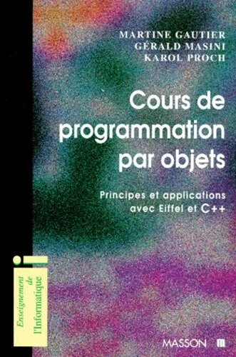 Cours de programmation par objets