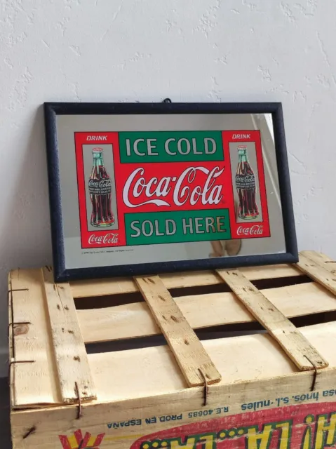 Miroir Publicitaire Coca-Cola / En Vente Ici /Vintage Idéal Décoration collector