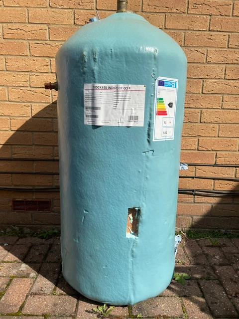 HOT WATER COPPER Cylinder 1050 x 450 Indirect G3F £46.00 - PicClick UK