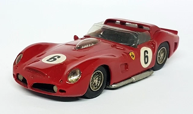 Western Models 1/43 WP113 Ferrari Testarossa Rouge 1984 - Miniature Métal Blanc
