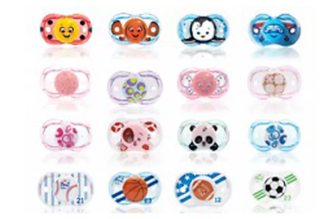 RazBaby Keep It Clean Dummy Soother Pacifier,   **15  Designs**