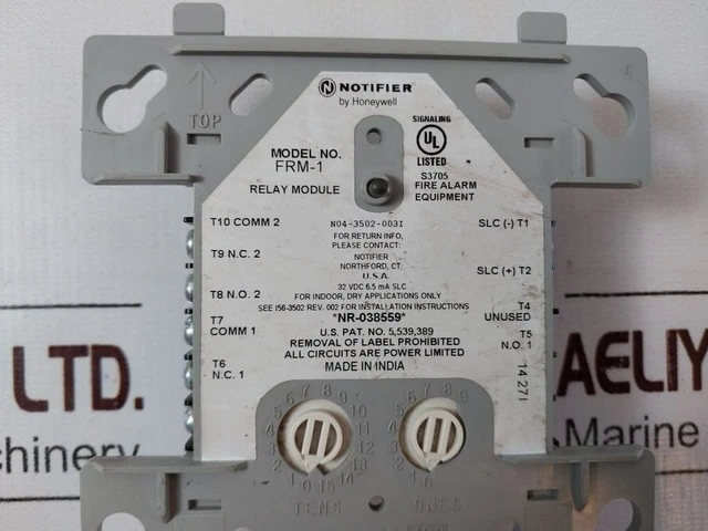 NOTIFIER FRM-1 Fire Alarm Equipment Free Shipping..