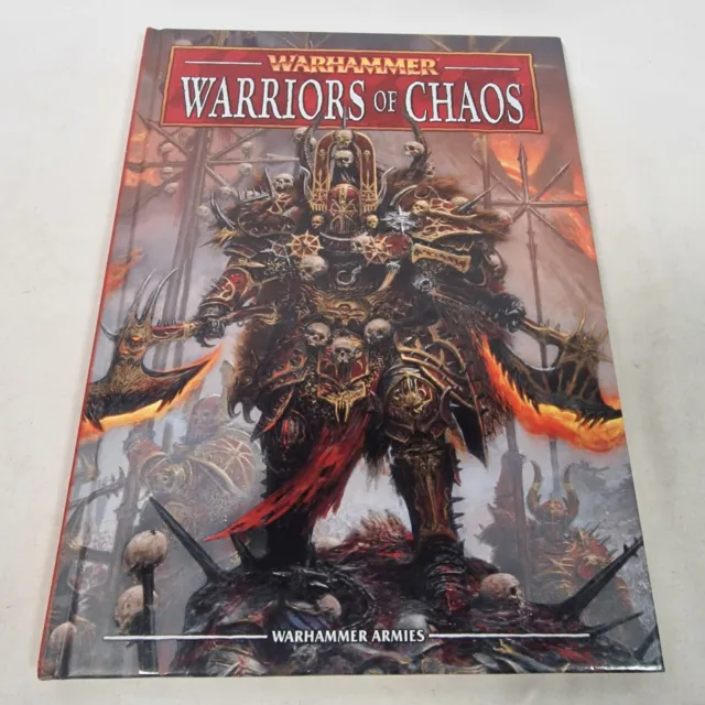 Warhammer Fantasy Warriors of Chaos 8th Edition Army Book Codex HardBack