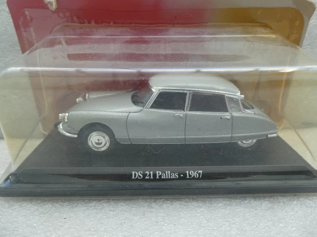 Ixo ? Pour Presse Citroen Ds 21 Pallas 1967 Gris Neuf En Blister Ouvert