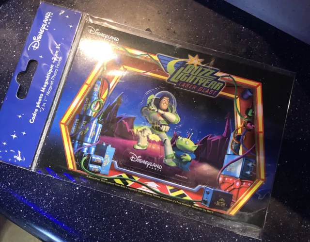 CADRE PHOTO MAGNÉTIQUE 10 x 15 cm  MAGNET BUZZ LIGHTYEAR Disneyland Paris