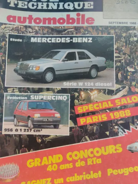 MERCEDES BENZ W124   Revue technique  automobile