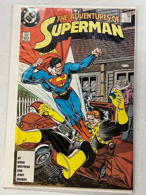 The Adventures of Superman #430 1987 DC Comics | Combined Shipping B&B