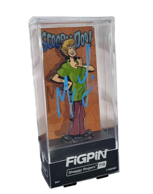 SIGNED!- FiGPiN Shaggy - Matthew Lillard signed - Shaggy Rogers #719 Scooby-Doo!