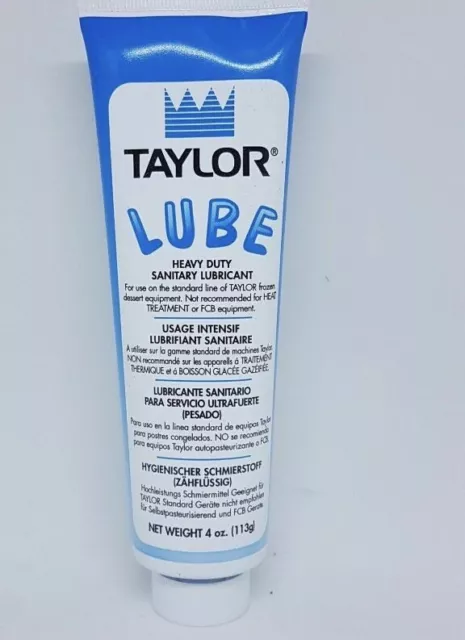 Taylor 47518  4 oz Tube Sanitary Soft Serve Lubricant Free Shipping USA Only