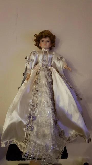 sharprepublic Poupées de Porcelaine Vintage de 40 Cm Entièrement Ha