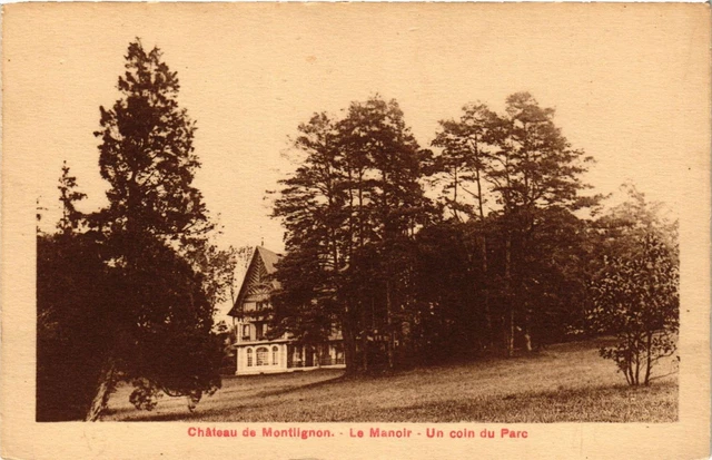 CPA AK MONTLIGNON - Chateau de MONTLIGNON - Le Manoir (380849)