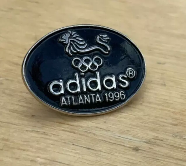 Adidas Atlanta 1996 Olympic Games Pin Badge Sponsor Memorabilia Collectables